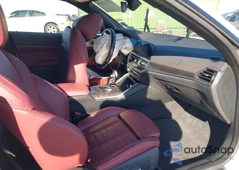 2022 BMW 430I xDrive z USA, uszkodzony, nr VIN WBA43AT00NCH76113